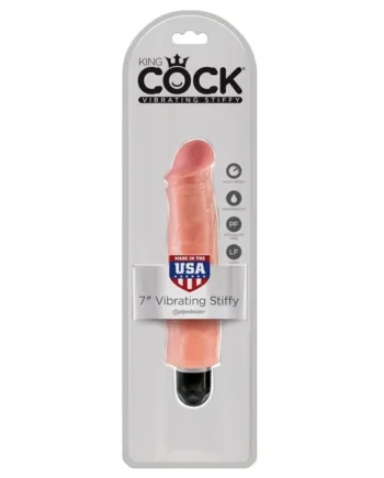 King Cock Realistic Stiffy Vibrator 7" by Pipedream Products®