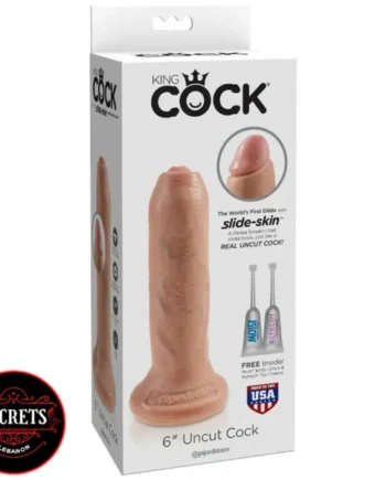 KingCock 6″ Uncut Dildo