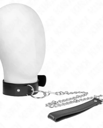 KINK - BASIC MODEL COLLAR WITH LEASH MODEL 4 ADJUSTABLE 36-43 CM