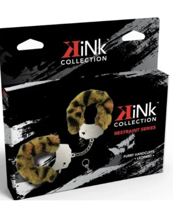 KINK COLLECTION FURRY HANDCUFF LEOPARD