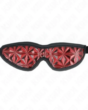 KINK - RED DIAMOND PATTERN HEADBAND 20.5 x 6 CM