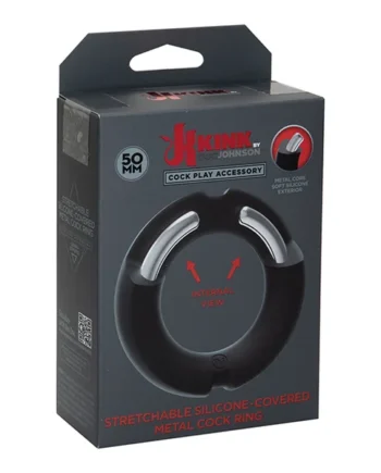 KINK SILICONE-COVERED METAL C-RING 50MM
