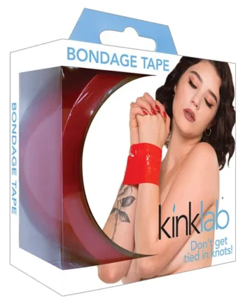 Kinklab Unisex Bondage Tape - Red