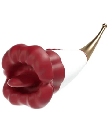 Kiss from a Rose Pro Red Lips 2 generation vibrate tongue lick sway female sex toy