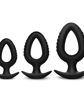Kit de 3 Plugs Anaux - Master Series Pop Plugs | Silicone Premium Progressif & Sécuritaire