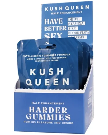 Kush Queen Harder Gummies Male Enhancement 12 Pack Display 1 Per Pack