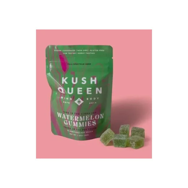 KUSH QUEEN WATERMELON FEMALE GUMMIES DELTA 8