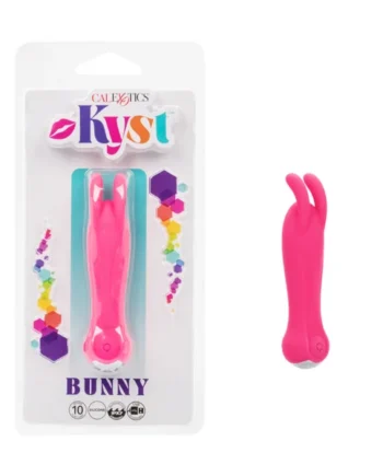 Kyst Compact Rechargeable Vibrating Bunny - Pink