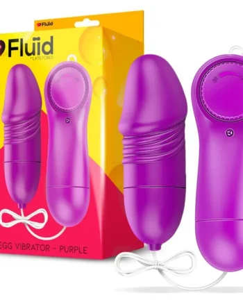 Laary Multi-Speed Vibrating Egg with Remote Control Purple