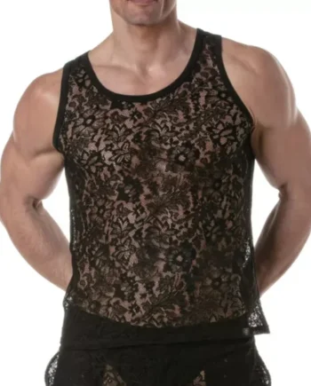 Lace Tank Top – Size : L