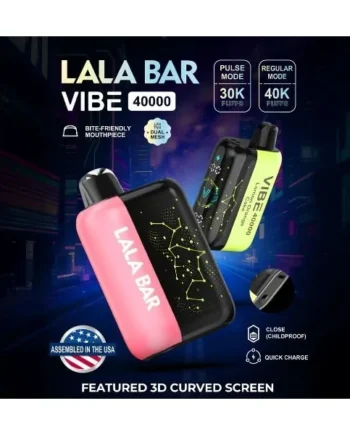Lala Bar 40k Disposable Strawberry Banana Smoothie