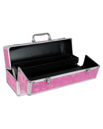 Large Lockable Adult Toy Box Vibrator Case – Pink