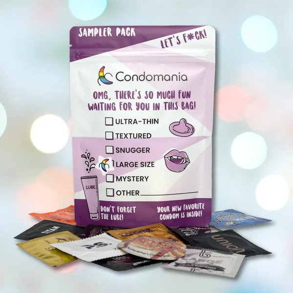 Large Size Condom Sampler