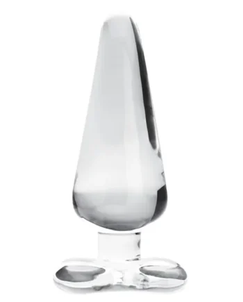 Large Spade Anal Plug – Clear