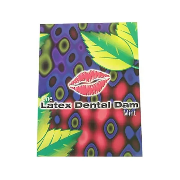 Latex Dental Dam Mint by One Condoms