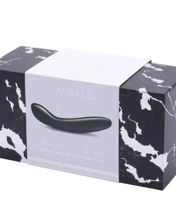 Le Wand Crystal G Wand - Black Obsidian