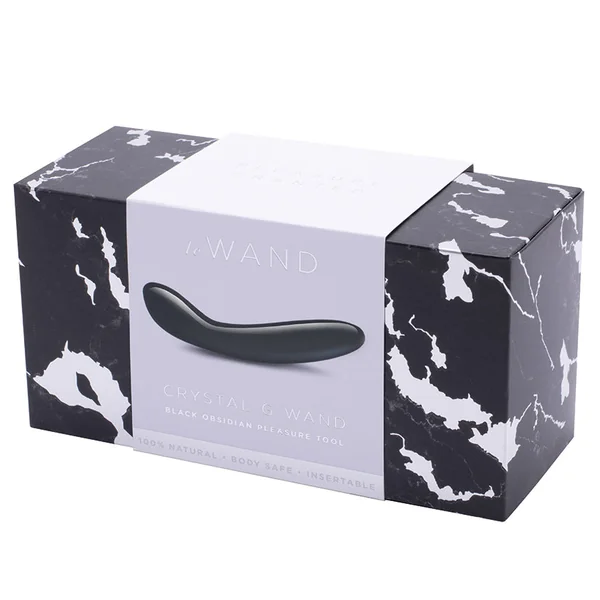 Le Wand Crystal G Wand - Black Obsidian
