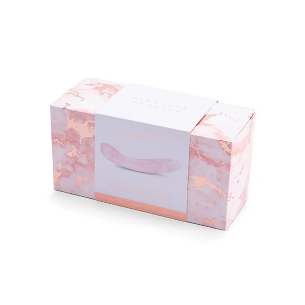 Le Wand Crystal G-Wand Stimulator - Rose Quartz
