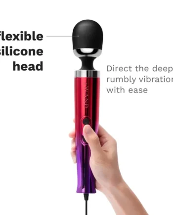 Le Wand Diecast Plug In Vibrating Wand Massager Ombre
