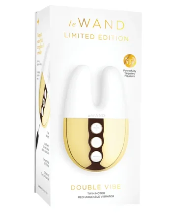 Le Wand Double Vibe - White Gold