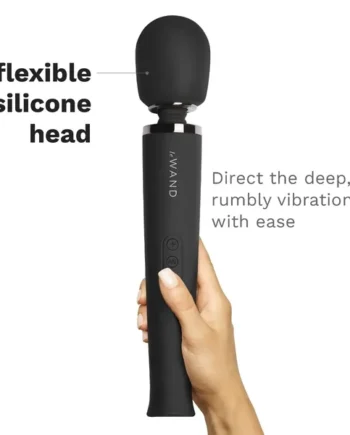 Le Wand Le Wand Rechargeable Massager Black