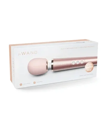 Le Wand Petite Rechargeable Vibrating Massager – Rose Gold