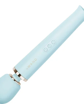Le Wand Plug-In Vibrating Body Massager - Sky Blue