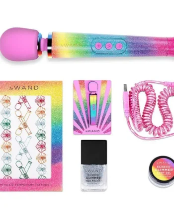 Le Wand Rainbow Ombre Petite Rechargeable Vibrating Massager