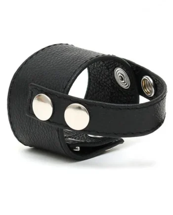 Leather Cock Ring Strap