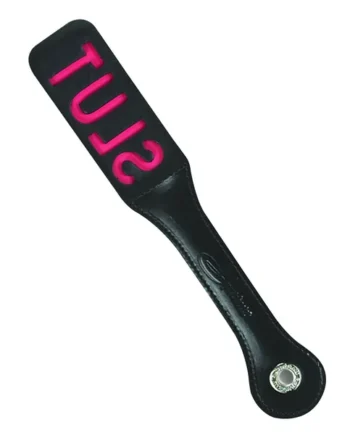 LEATHER IMPRESSIONS PADDLE 12IN SLUT