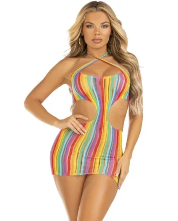 LEG AVENUE - DRESS MULTICOLOR
