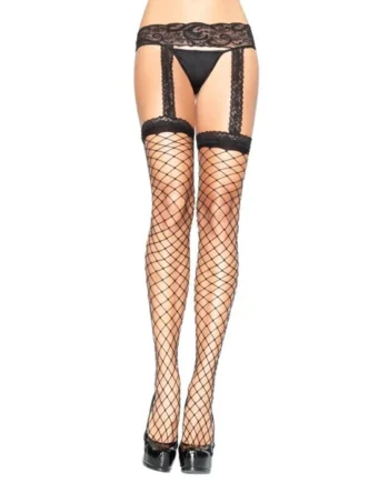 Leg Avenue Garterbelt Stockings UK 8 to 14