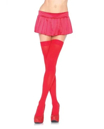Leg Avenue – Stocking Nylon Over-Knee – Red