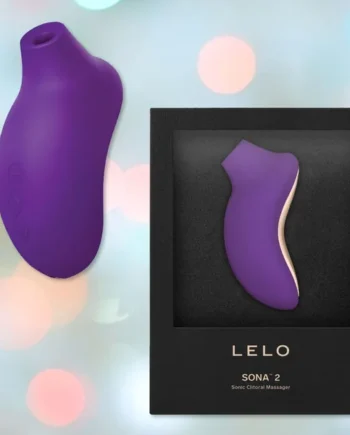 LELO SONA 2 Sonic Wave Clitoral Massager (Purple)