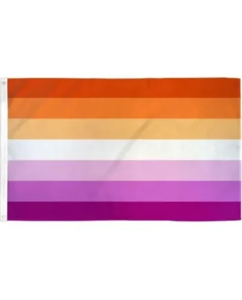 LESBIAN SUNSET FLAG 3″ X 5″