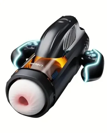 Leten Bermuda Telescopic Sucking Heating Voice Auto Masturbator