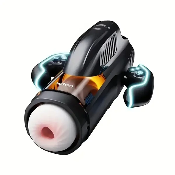 Leten Bermuda Telescopic Sucking Heating Voice Auto Masturbator