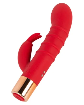 Leto Ribbed Mini G-Spot Rabbit Vibrator