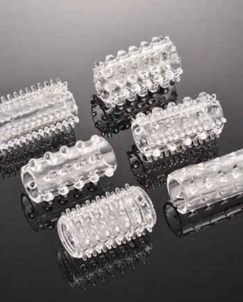 Leto Stretchy Textured Cock Sleeves