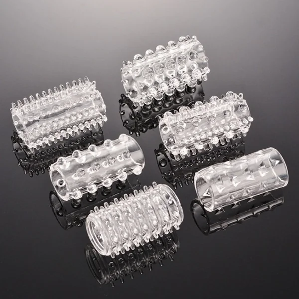 Leto Stretchy Textured Cock Sleeves