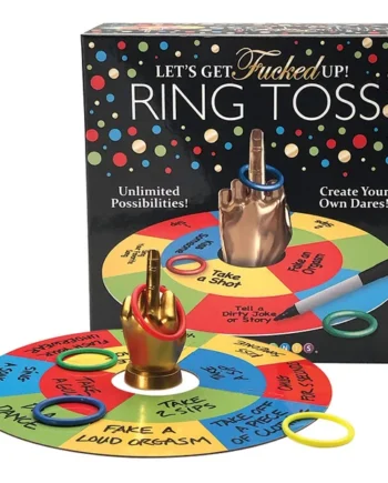 Let's Get Fucked Up Ring Toss Game