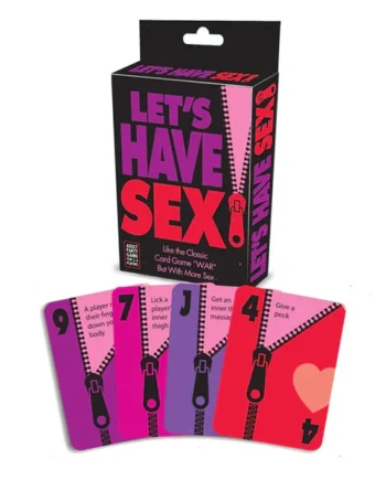 Lets Have Sex Sexy War Card Game by Little Geenie