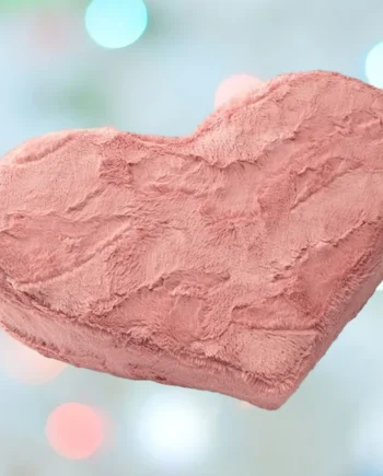Liberator Heart Wedge Fur - Rose
