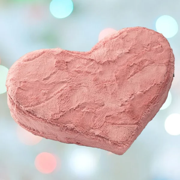 Liberator Heart Wedge Fur - Rose