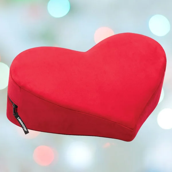 Liberator Heart Wedge MicroVelvet - Red