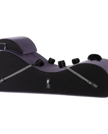 Liberator Lyza Lounger Valkyrie Edition With Microfiber Cuff Kit - Aubergine