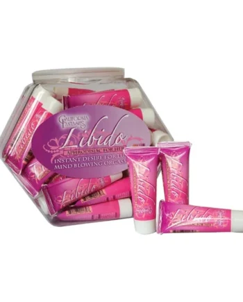 Libido - Aphrodisiac for Her - 36 Piece Fishbowl - 0.5 Oz. Tubes