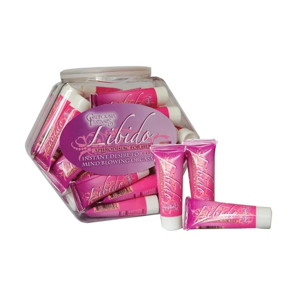 Libido - Aphrodisiac for Her - 36 Piece Fishbowl - 0.5 Oz. Tubes
