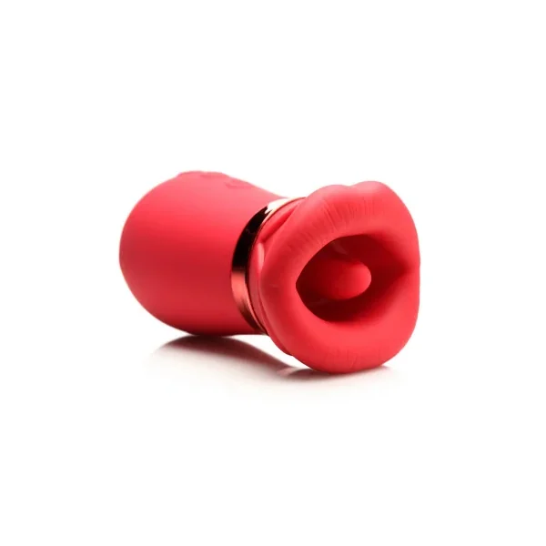 Lickgasm Kiss Me More Kissing, Sucking, & Vibrating Clitoral Stimulator