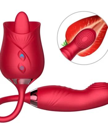 Licking G-Spot Rose Toy